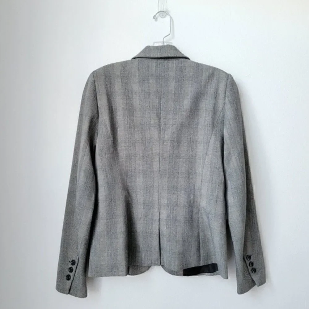 MERCER & Madison Black & White Houndstooth Blazer